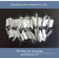 Polypropylene Synthetic PP Staple Engineering Fiber Effectively improves Concrete Fibers